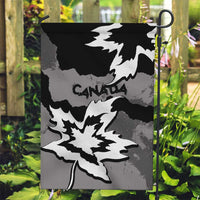 Canada Maple Leaf Garden Flag Unique Style Black Version - Wonder Print Shop