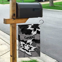 Canada Maple Leaf Garden Flag Unique Style Black Version - Wonder Print Shop