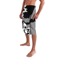 Canada Maple Leaf Lavalava Unique Style Black Version - Wonder Print Shop