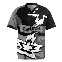 Canada Maple Leaf Rugby Jersey Unique Style Black Version - Wonder Print Shop