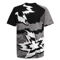 Canada Maple Leaf Rugby Jersey Unique Style Black Version - Wonder Print Shop