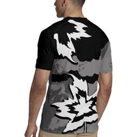Canada Maple Leaf Rugby Jersey Unique Style Black Version - Wonder Print Shop