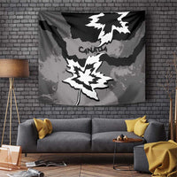Canada Maple Leaf Tapestry Unique Style Black Version - Wonder Print Shop
