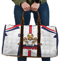 Custom England Football Travel Bag Three Lions Trophy St George Cross