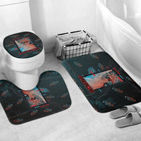 United States 250th Anniversary Bathroom Set Statue Of Liberty Cyberpunk Style - Wonder Print Shop