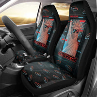 United States 250th Anniversary Car Seat Cover Statue Of Liberty Cyberpunk Style - Wonder Print Shop