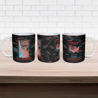 United States 250th Anniversary Ceramic Mug Statue Of Liberty Cyberpunk Style - Wonder Print Shop