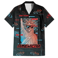 United States 250th Anniversary Hawaiian Shirt Statue Of Liberty Cyberpunk Style - Wonder Print Shop
