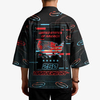 United States 250th Anniversary Kimono Statue Of Liberty Cyberpunk Style - Wonder Print Shop