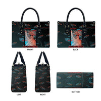 United States 250th Anniversary Leather Bag Statue Of Liberty Cyberpunk Style - Wonder Print Shop