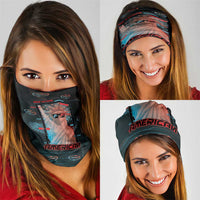 United States 250th Anniversary Neck Gaiter Statue Of Liberty Cyberpunk Style - Wonder Print Shop