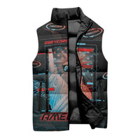United States 250th Anniversary Sleeveless Puffer Jacket Statue Of Liberty Cyberpunk Style - Wonder Print Shop