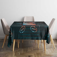 United States 250th Anniversary Tablecloth Statue Of Liberty Cyberpunk Style - Wonder Print Shop