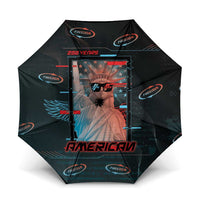 United States 250th Anniversary Umbrella Statue Of Liberty Cyberpunk Style - Wonder Print Shop