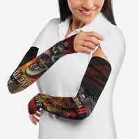 Indian Motorcycle Arm Sleeves Live To Ride Skull Biker Native American - Wonder Print Shop