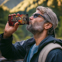 Indian Motorcycle 4 in 1 Can Cooler Tumbler Live To Ride Skull Biker Native American - Wonder Print Shop