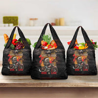 Indian Motorcycle Grocery Bag Live To Ride Skull Biker Native American - Wonder Print Shop