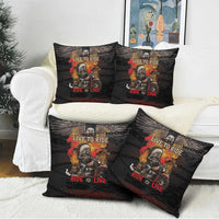 Indian Motorcycle Pillow Cover Live To Ride Skull Biker Native American - Wonder Print Shop