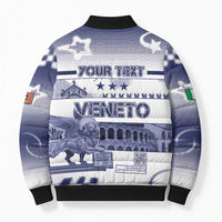 Personalized Italy Veneto Bomber Puffer Jacket Lion Saint Mark Of Venetian Republic - Wonder Print Shop