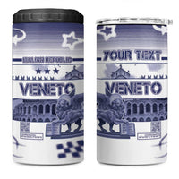 Personalized Italy Veneto 4 in 1 Can Cooler Tumbler Lion Saint Mark Of Venetian Republic - Wonder Print Shop