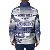 Personalized Italy Veneto Padded Jacket Lion Saint Mark Of Venetian Republic - Wonder Print Shop