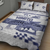 Italy Veneto Quilt Bed Set Lion Saint Mark Of Venetian Republic - Wonder Print Shop