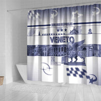 Italy Veneto Shower Curtain Lion Saint Mark Of Venetian Republic - Wonder Print Shop