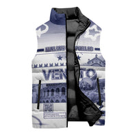 Personalized Italy Veneto Sleeveless Puffer Jacket Lion Saint Mark Of Venetian Republic - Wonder Print Shop