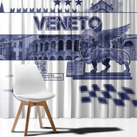 Italy Veneto Window Curtain Lion Saint Mark Of Venetian Republic - Wonder Print Shop