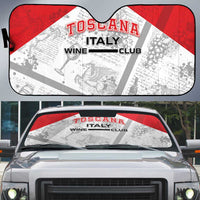 Italy Tuscany Auto Sun Shade Toscana Wine Club - Wonder Print Shop