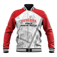 Personalized Italy Tuscany Baseball Jacket Toscana Wine Club - Wonder Print Shop