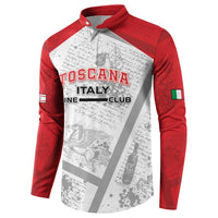 Personalized Italy Tuscany Button Sweatshirt Toscana Wine Club - Wonder Print Shop