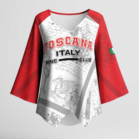 Personalized Italy Tuscany Kimono Sleeve Blouse Toscana Wine Club - Wonder Print Shop
