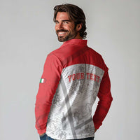 Personalized Italy Tuscany Long Sleeve Polo Shirt Toscana Wine Club - Wonder Print Shop