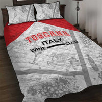 Italy Tuscany Quilt Bed Set Toscana Wine Club - Wonder Print Shop