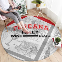 Italy Tuscany Round Carpet Toscana Wine Club - Wonder Print Shop