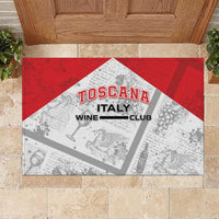 Italy Tuscany Rubber Doormat Toscana Wine Club - Wonder Print Shop