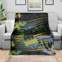 Gabon Blanket Panther Strike Striped Style