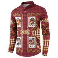 Zodiac Signs Button Sweatshirt The Fire Element Baroque Hearts Card
