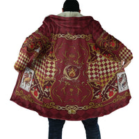 Zodiac Signs Cloak The Fire Element Baroque Hearts Card