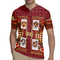Zodiac Signs Rugby Jersey The Fire Element Baroque Hearts Card
