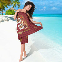 Zodiac Signs Sarong The Fire Element Baroque Hearts Card