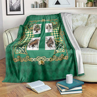 Zodiac Signs Blanket The Earth Element Baroque Spades Card