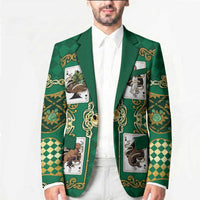 Zodiac Signs Blazer The Earth Element Baroque Spades Card