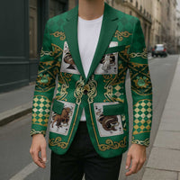 Zodiac Signs Blazer The Earth Element Baroque Spades Card