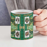 Zodiac Signs Ceramic Mug The Earth Element Baroque Spades Card