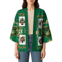 Zodiac Signs Kimono The Earth Element Baroque Spades Card