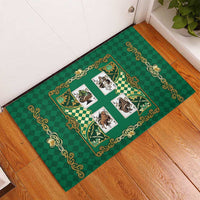 Zodiac Signs Rubber Doormat The Earth Element Baroque Spades Card