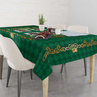 Zodiac Signs Tablecloth The Earth Element Baroque Spades Card