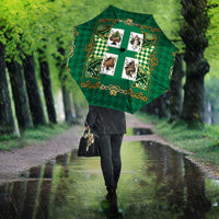 Zodiac Signs Umbrella The Earth Element Baroque Spades Card